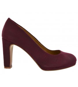 Mariamare γόβες suede bordeux (61891)