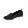 Μπαλαρινες sedici black suede (011)