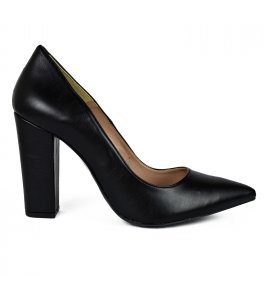 Γοβες sedici με χοντρο τακουνι black (950)