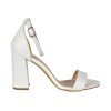 Πέδιλα Sedici white (850)