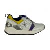 Sneakers Seven λευκό κίτρινο  (FT190220)