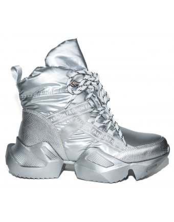 Sneakers eleven sedici  silver (8090-N832)