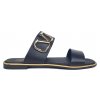 Σανδάλια sedici δερμάτινα black  (KR115)