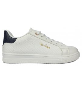 Sneakers eleven sedici white- black (EL-16)