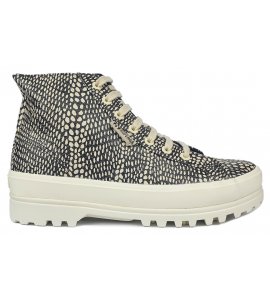 Μποτάκια Superga black-beige(S8111FW)