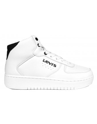 Μποτάκια Levi's white (VUNI0023S)