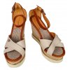 Πλατφόρμες La Coquette beige (222-13)