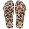 HAV.SLIM ANIMALS BEIGE/ROSE GOLD (4103352)