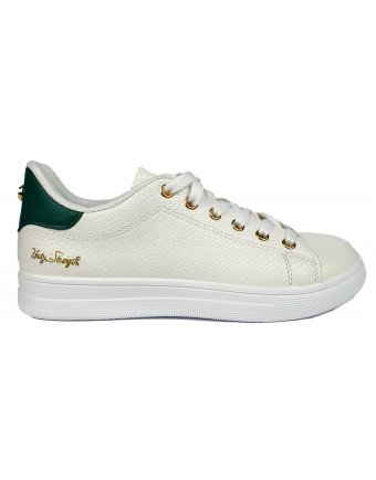 Sneakers eleven sedici  white/green (EL-38)