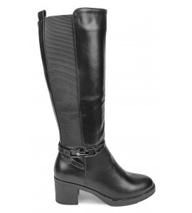 Μπότες eleven sedici black (EL-40)