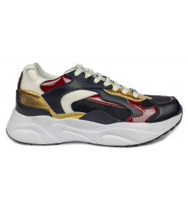 versace sneakers black/gold (F1 20814001)