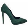 Γόβες Sedici green suede (1000T)