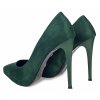 Γόβες Sedici green suede (1000T)