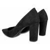 Γόβες Sedici black suede (755)