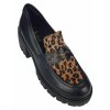 Brogues  sedici black leopar (Λ1)