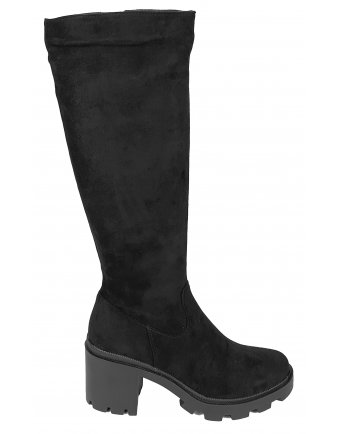 Μπότες Sedici black suede (Z1906-P4623)