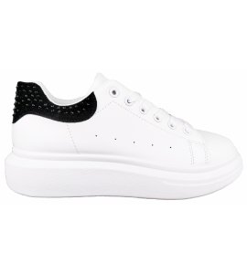 Sneakers eleven sedici  white-black (EL-48)