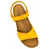 Πλατφόρμες La coquette mustard (097-X4)