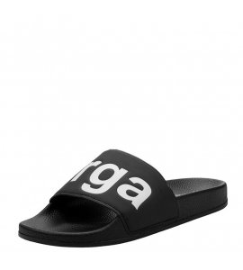 Superga pool slides black/white (S111I3W)