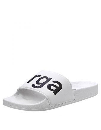 Superga pool slides white/black (S111I3W)