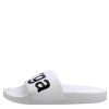 Superga pool slides white/black (S111I3W)