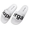 Superga pool slides white/black (S111I3W)