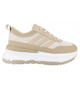 Sneakers eleven sedici  khaki (EL-49)