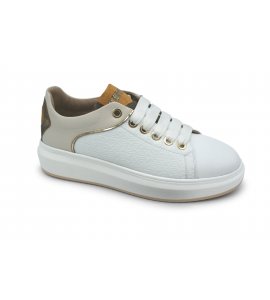 Sneakers  KEYS white/gold (K-8303)