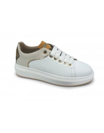 Sneakers  KEYS white/gold (K-8303)