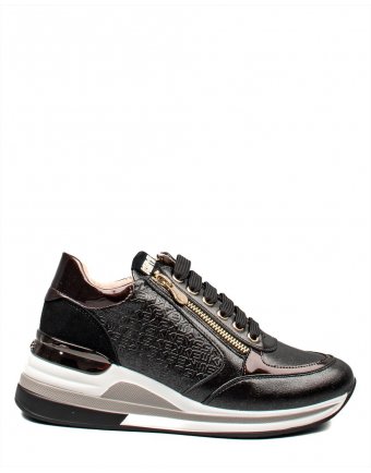 Sneakers  KEYS black/bronze (K-8321)