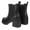 Μποτάκια Sedici black (S346-K6223)