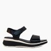 πλατφόρμες oh my sandals negro (5411)