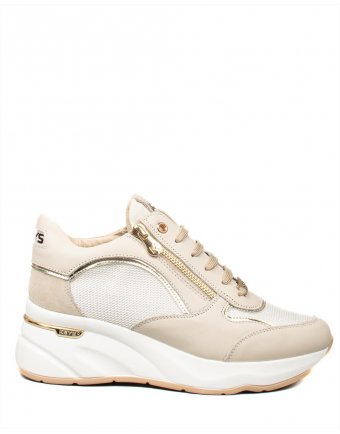 Sneakers  KEYS beige/gold (K-9041)