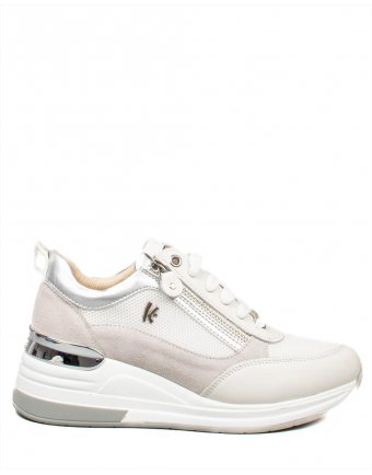 Sneakers  KEYS white/silver (K-9021)