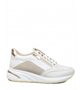 Sneakers  KEYS white/metal (K-9061)