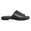 IOANNIS  δερμάτινα σανδάλια black (Β150)