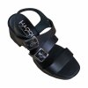 Πέδιλα sedici δερμάτινα black (334-4330)