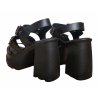Πέδιλα sedici δερμάτινα black (334-4330)