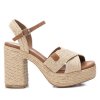 Πέδιλα Refresh beige (171544)