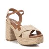 Πέδιλα Refresh beige (171544)