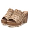 Πέδιλα Refresh taupe (172703)