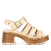 Πέδιλα Refresh beige (172695)